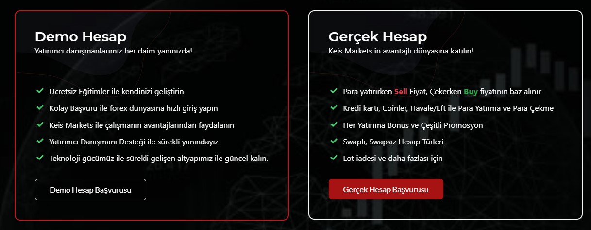 Keis FX demo gerçek hesap