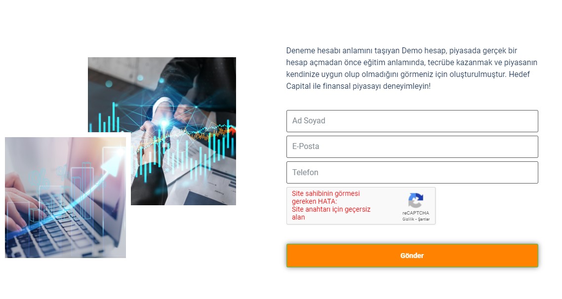 Hedef Capital demo hesap