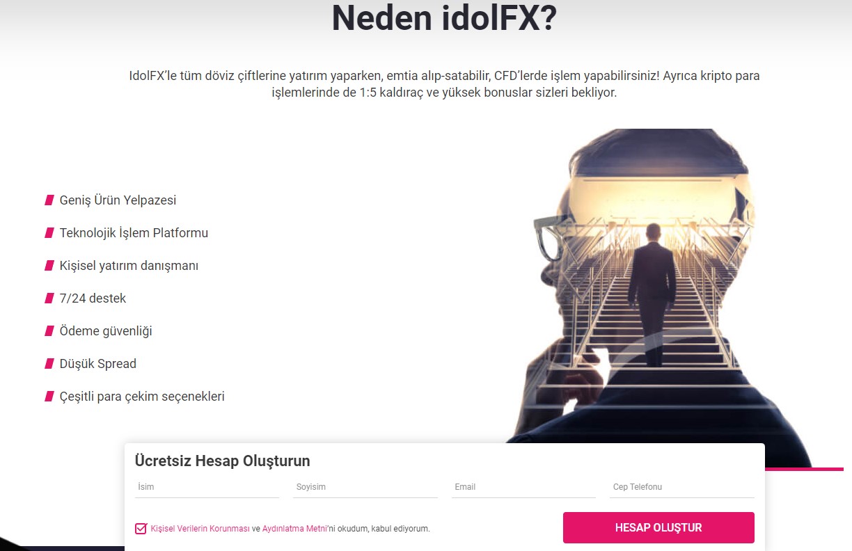İdol Fx hesap aç