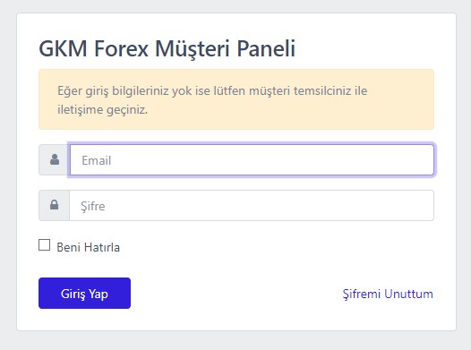 GKM Forex kayıt ol