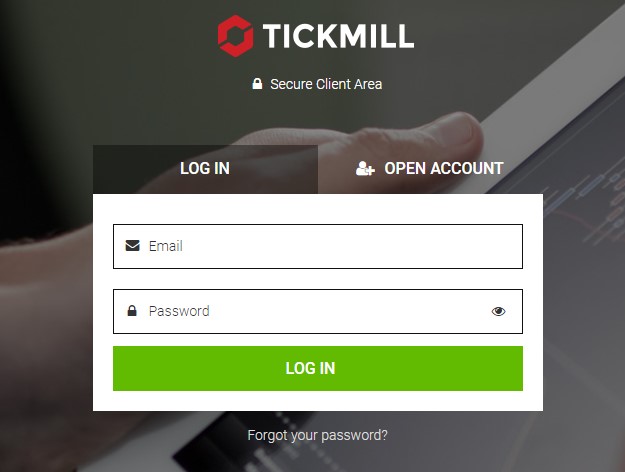 Tickmill giriş